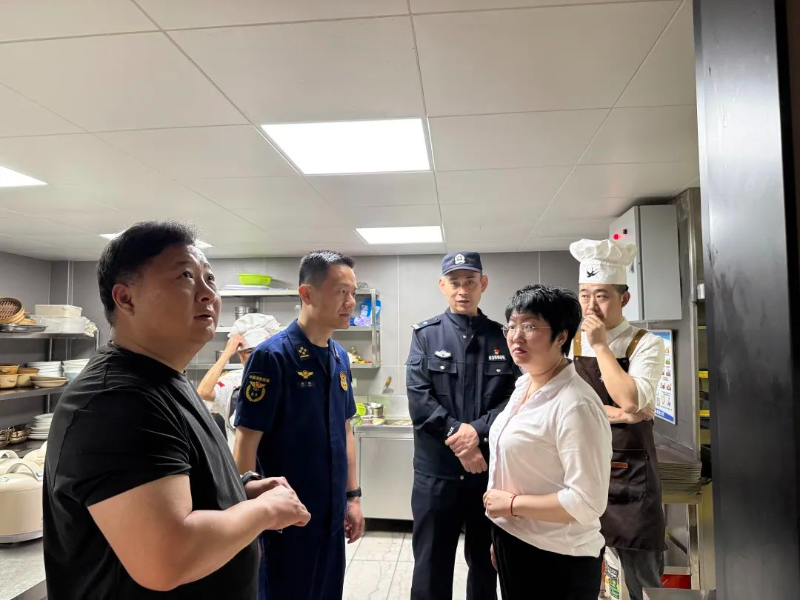 黄山高新区开展餐饮场所消防安全指导工作